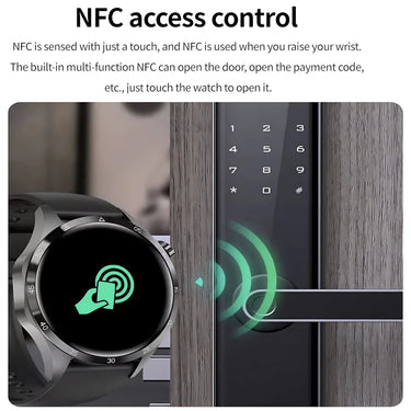 GT4 Pro Smartwatch: GPS, NFC & IP68 Waterproof - InspiredGrabs.com